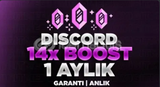 ⭐️ Discord 1 Aylık 14x Boost |