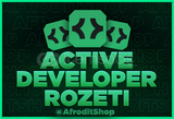 Active Developer Rozeti + Anlık Teslimat