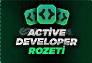 ⭐️ Active Developer Rozeti | Hızlı Teslimat