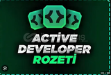 ⭐️ Active Developer Rozeti | Hızlı Teslimat
