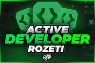 ⭐ Active Developer Rozeti | Kalıcı!✅