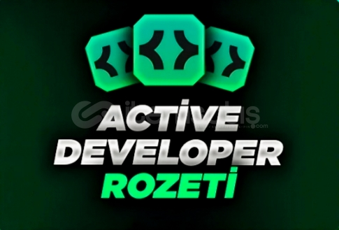 Active Developer Rozeti - Kalıcı! Active Developer Rozeti - Kalıcı!
