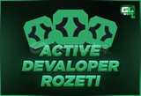 Active Developer Rozeti + Kalıcı