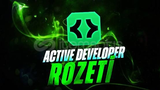 Active Developer Rozeti + Kalıcı