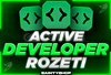 ⭐Active Developer Rozeti + Kalıcı✅