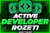 ⭐Active Developer Rozeti + Kalıcı✅