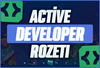 ⭐Active Developer Rozeti | Kalıcı✅