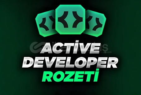 Active Developer Rozeti / Kendi Hesabınıza 