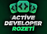 ⭐️Active Developer Rozeti Sınırsız⭐️