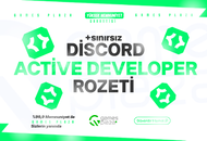 ⭐ACTİVE DEVELOPER ROZETİ(SINIRSIZ)⭐
