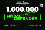 AD ANİME DEFENDERS 1M GEMS (1.000.000)