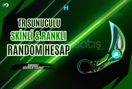 ✨ ADET RANDOM VALORANT SKİNLİ HESAP [GARANTİ]✨