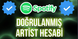 ADINIZA ÖZEL MAVİ TİKLİ ARTİST HESABI