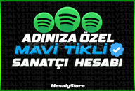Adınıza Özel mavi tikli sanatçı hesabı ⭐