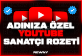 Adınıza Özel Sanatçı Rozetli YouTube Hesabı !!