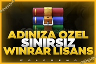 Winrar Adınıza Özel Sınırsız Lisans