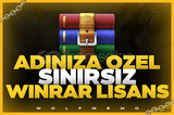 Winrar Adınıza Özel Sınırsız Lisans