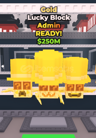 admin lucky block 3 kafalı gold admin lucky block 3 kafalı gold