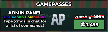 Admin Panel Steal a Brainrot