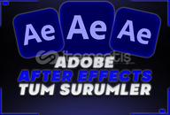 ⭐ADOBE AFTER EFFECTS CC TÜM SÜRÜMLER ⭐
