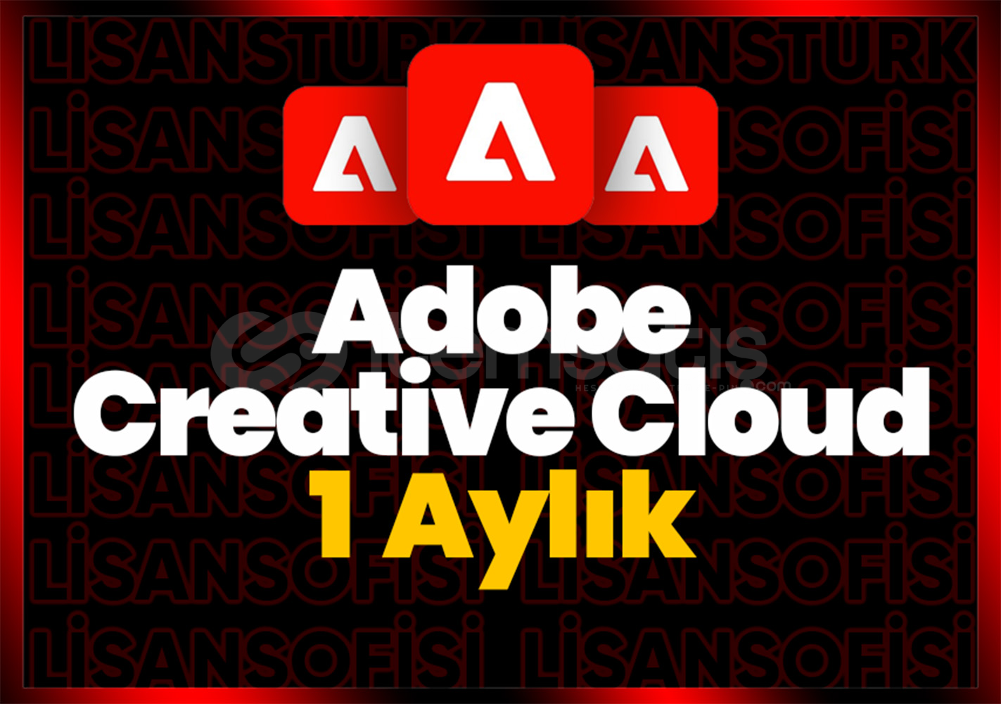 Adobe CC - 1 Aylık Orjinal - Hızlı Teslimat Adobe CC - 1 Aylık Orjinal - Hızlı Teslimat