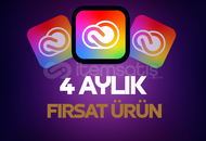 Adobe CC 4 Aylık - Garantili