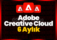 Adobe CC - 6 Aylık Orjinal - Hızlı Teslimat