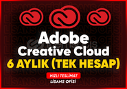 Adobe CC - 6 Aylık Orjinal - Hızlı Teslimat