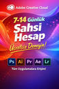 Adobe CC 14 Günlük Şahsi Hesap