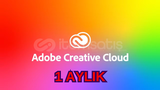 Adobe Creative Cloud 1 Aylık Hesabınızda