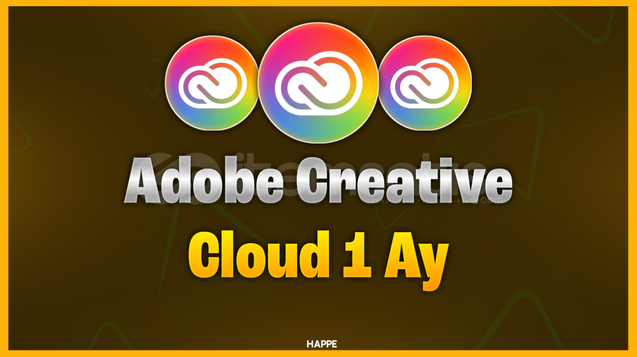 Adobe Creative cloud 1 aylık-hesap Adobe Creative cloud 1 aylık-hesap
