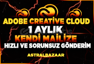 Adobe Creative Cloud 1 Aylık + KİŞİSEL