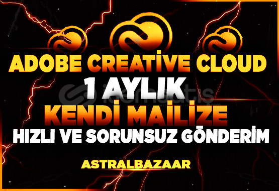 Adobe Creative Cloud 1 Aylık + KİŞİSEL Adobe Creative Cloud 1 Aylık + KİŞİSEL