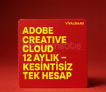 Adobe Creative Cloud 12 Aylık 