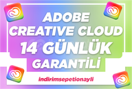 Adobe Creative Cloud 14 Gün Kişisel