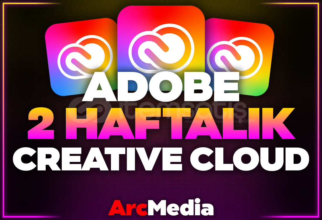 ⭐Adobe Creative Cloud 14 Günlük + Garanti  ⭐Adobe Creative Cloud 14 Günlük + Garanti