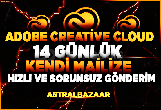 Adobe Creative Cloud 14 Günlük + KİŞİSEL Adobe Creative Cloud 14 Günlük + KİŞİSEL