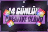 Adobe Creative Cloud 14 Günlük + KİŞİSEL