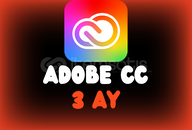 Adobe CREATİVE CLOUD 3 AYLIK Kişisel