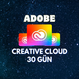 Adobe Creative Cloud 30 Gün - Kişisel