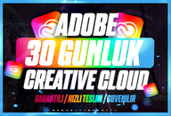 ⭐ Adobe CREATİVE CLOUD 30 Günlük + Garanti ⭐