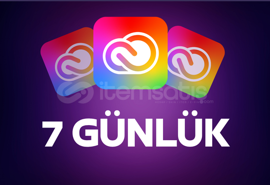 Adobe Creative Cloud- 7 Günlük  Adobe Creative Cloud- 7 Günlük