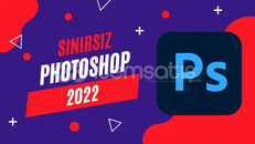 ADOBE PHOTOSHOP 2022, CS6 - ÖMÜR BOYU - PORTABLE