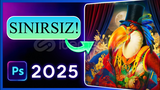 Adobe Photoshop 2025 (SINIRSIZ!)