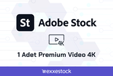 Adobe Stock 1 Adet Video 4K - Hemen Teslim