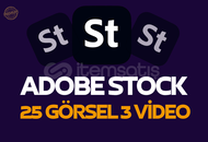 Adobe Stock 25 Görsel 3 Video