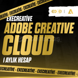 ADOBECREATİVE Cloud 1 Aylık Hesap | ExeCreative