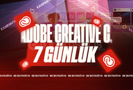 ADOBECREATİVE Cloud 6-7 Günlük Hesap