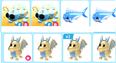 adopt me-10adet legandary pet