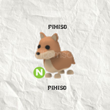 Adopt Me 2x Neon Dingo